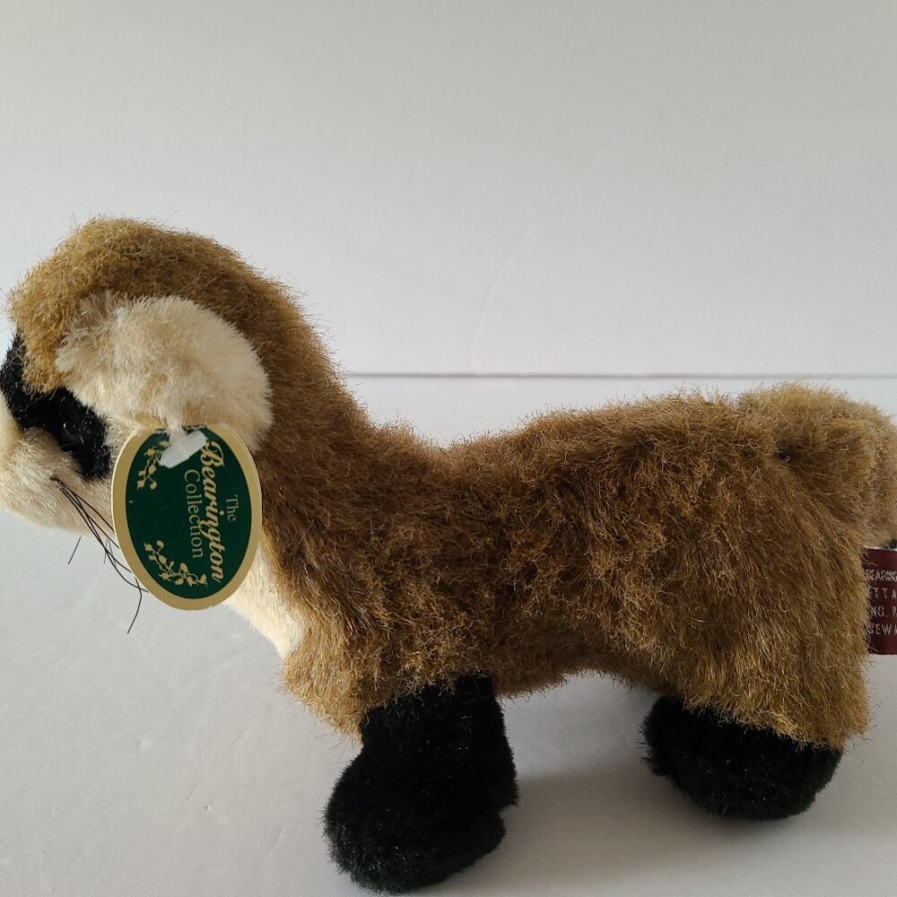 FERRIS THE BLACK- FOOTED FERRET FROM THE BEARINGTON COLLECTION -WILDLIFE PLUSH